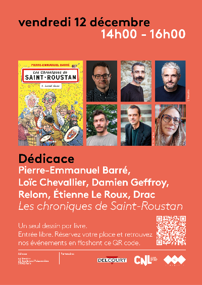 Dédicace avec Pierre Emmanuel-Barré 2